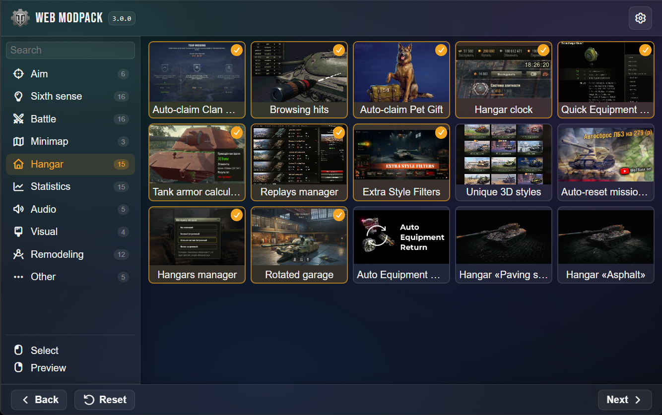 Web Modpack